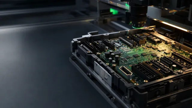 Camera verifying component presence on an electronic assembly