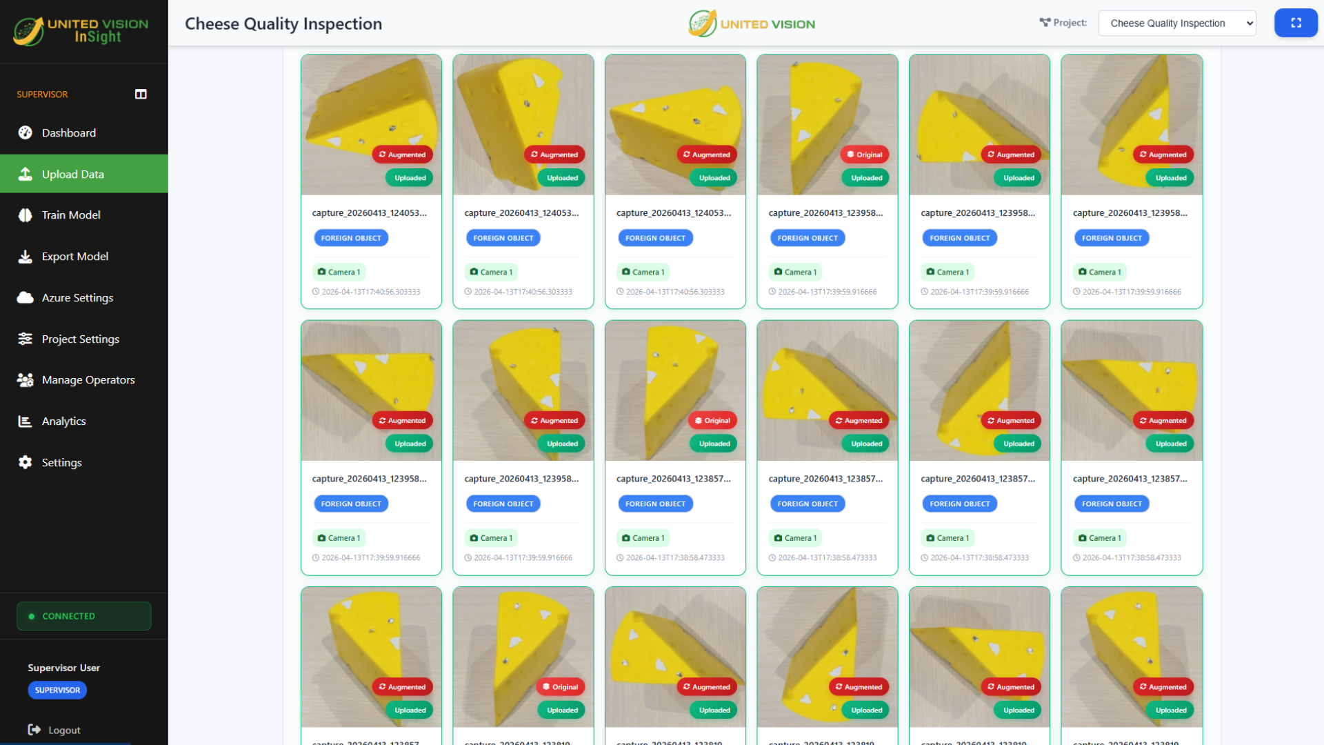 Supervisor-led self-service AI training